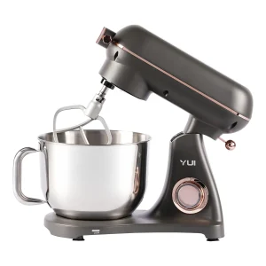 M122 1800 W 6 Litre Alüminyum Döküm Hamur Makinesi Stand Mikser Koyu Gri Rose