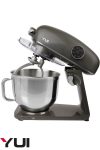 M218 Easy Chef Demir Gri Stand Mikser 1800w Motor Gücü 8l Kapasite Dayanıklı Döküm Metal Gövde