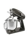 M218 Easy Chef Demir Gri Stand Mikser 1800w Motor Gücü 8l Kapasite Dayanıklı Döküm Metal Gövde