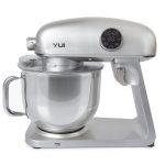M218 Easy Chef Gümüş Stand Mikser 1800w Motor Gücü 8l Kapasite Dayanıklı Döküm Metal Gövde