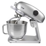 M218 Easy Chef Gümüş Stand Mikser 1800w Motor Gücü 8l Kapasite Dayanıklı Döküm Metal Gövde