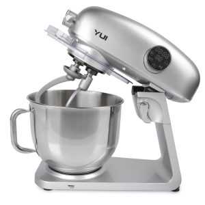 M218 Easy Chef Gümüş Stand Mikser 1800w Motor Gücü 8l Kapasite Dayanıklı Döküm Metal Gövde