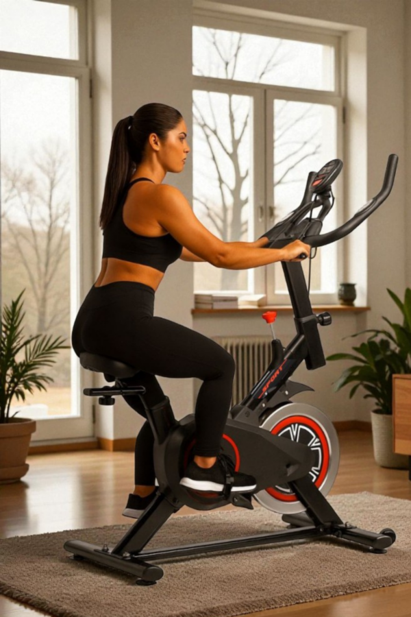 XV15 Esential Profesyonel Spinning Bike Kondisyon Bisikleti Ve Kondisyon Aleti Siyah