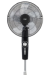 F49 Siyah 16 Inç 50w 4 Kademe 5 Pervane Döner Başlıklı Vantilatör