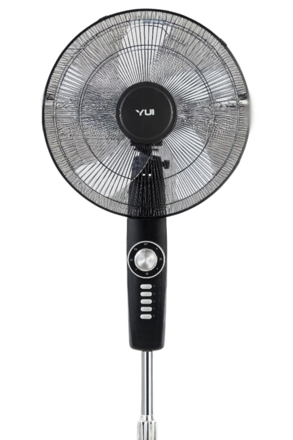 F49 Siyah 16 Inç 50w 4 Kademe 5 Pervane Döner Başlıklı Vantilatör