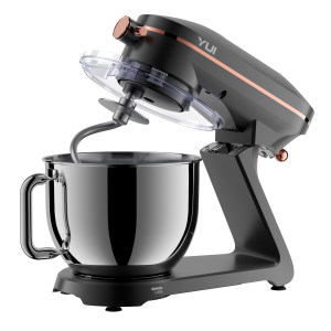 Easy Chef M129 1800w Güçlü Döküm Metal Stand Mikser Mat Gri Rose Gold