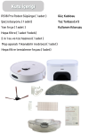 RS16 Pro 15.000 Pa Akıllı Robot Vacuum & Mop Süpürge Beyaz (YUI TÜRKİYE GARANTİLİ)