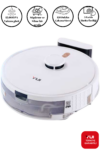 RS16 15.000 Pa Akıllı Robot Vacuum & Mop Süpürge Beyaz (YUI TÜRKİYE GARANTİLİ)