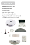 RS16 15.000 Pa Akıllı Robot Vacuum & Mop Süpürge Beyaz (YUI TÜRKİYE GARANTİLİ)