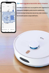 RS16 15.000 Pa Akıllı Robot Vacuum & Mop Süpürge Beyaz (YUI TÜRKİYE GARANTİLİ)