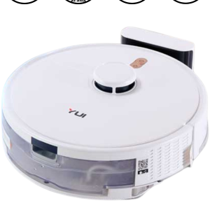 RS16 Akıllı Robot Vacuum & Mop Süpürge Beyaz (YUI TÜRKİYE GARANTİLİ)